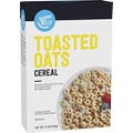 Amazon Brand - Happy Belly Toasted Oats Cereal, 12 Ounce