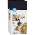 Amazon Brand - Happy Belly Instant Oatmeal, Maple and Brown Sugar, 20 Packets