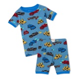 Hatley Kids Cars Organic Cotton Short Pajama Set (Toddler/Little Kids/Big Kids)