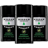 Herban Cowboy. Herban Cowboy Forest Deodorant Maximum Protection 2.8 Ounce, 3 Pack