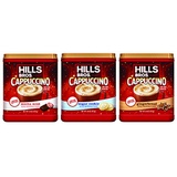 Hills Bros Instant Cappuccino Mix, Limited Edition Holiday 3 Pack, Mocha Mint, Sugar Cookie, & Gingerbread, 3Count, 16 ounce