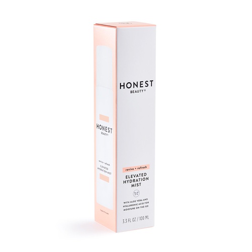  Honest Beauty Elevated Hydration Mist with Aloe, Watermelon Extract & Hyaluronic Acid | Paraben Free, Synthetic Fragrance Free, Dermatologist Tested, Cruelty Free | 3.3 fl. oz.
