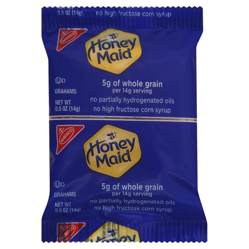  Honey Maid Graham Crackers, Individually Wrapped 0.5 Ounce Packages (Pack of 200)