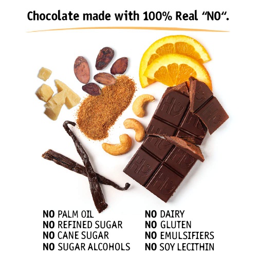  Hu Chocolate Bars | 4 Pack Crunchy Mint Chocolate | Natural Organic Vegan, Gluten Free, Paleo, Non GMO, Fair Trade Dark Chocolate | 2.1oz Each