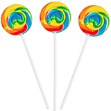 Imagine Splash Rainbow Swirl Pops - 40 Suckers