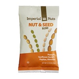 Imperial Nuts & Seeds Snack Bags (18 Packs x 2.75 oz) - Perfect Combination of Mixed Nut & Seed Featuring Peanuts, Sunflower Kernels, Pumpkin Seeds & Almonds.