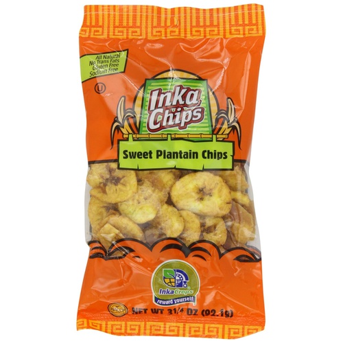  Inka Crops Plantain Chips, Chile Picante, 4 Ounce (Pack of 12)