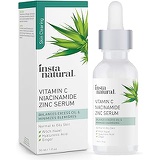 InstaNatural Vitamin C Face Serum with Niacinamide and Zinc - Skin Treatment & Pore Minimizer - Clarifying Blemish Remover & Breakout Reducer - Oil Control for Oily Skin - Anti Aging & Wrinkle