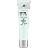 IT Cosmetics Your Skin But Better Makeup Primer+ - Extends Makeup Wear, Hydrates Skin, Refines the Look of Pores - With Glycerin, Bark Extract & Ginger Root Extract - Oil-Free Form