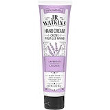 J.R. Watkins Natural Moisturizing Hand Cream, Hydrating Hand Moisturizer with Shea Butter, Cocoa Butter, and Avocado Oil, USA Made and Cruelty Free, 3.3oz, Lavender, Single