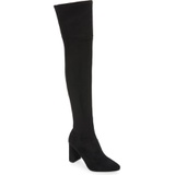 Jeffrey Campbell Parisah Over the Knee Boot_BLACK SUEDE