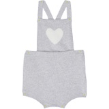 Janie and Jack Heart Sweater Bubble (Infant)