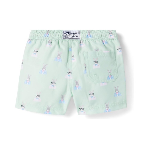쟈니앤잭 Janie and Jack Printed Swim Shorts (Toddler/Little Kids/Big Kids)