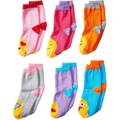 Jefferies Socks Emoji Crew 6-Pack (Toddler/Little Kid/Big Kid)