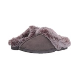 Jessica Simpson Womens Faux Fur Clog - Comfy Furry Soft Indoor House Slippers with Memory Foam