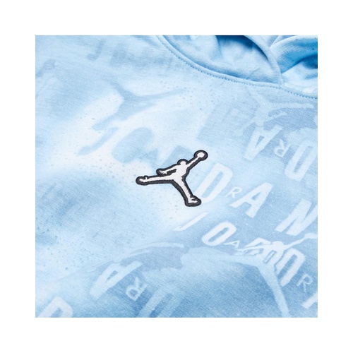  Jordan Kids Essentials All Over Print Boxy Sweatshirt (Toddler/Little Kids)