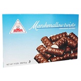 Joyva Marshmallow Twists Chocolate Covered Gluten Free 9 Oz. Pk Of 3.
