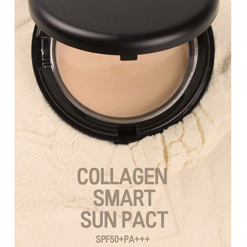  [KARADIUM] Collagen Smart Sun Pact 11g - Perfect Flawless Silky Finish Pact, Long Lasting Sebum Control Effect with Sun Protection (#21)