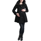 Kimi and Kai Olivia Wool Blend Maternity Coat_Black