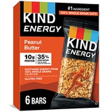 KIND Energy Bar Gluten Free Low Sugar Peanut Butter, 30 Count