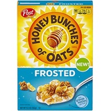 KMWA Honey Bunches of Oats Honey Bunches of Oats Frosted Breakfast Cereal, 13.5 Ounce Box
