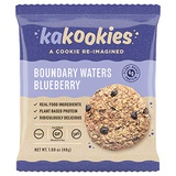 Kakookies A Cookie Re-Imagined, Boundary Waters Blueberry (Box of 12 Cookies), Soft-Baked, Plant-Based, Dairy Free, Gluten Free, Vegan