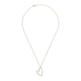Karl Lagerfeld Paris Long Heart Pendant Necklace