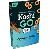 Kashi GO, Breakfast Cereal, Cinnamon Vanilla, Keto Friendly, Good Source of Protein, 7oz Box(Pack of 8)