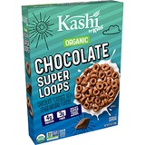 Kashi by Kids Super Loops, Breakfast Cereal, Chocolate, Organic, 9.5oz Box(Pack of 10)