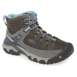 KEEN Targhee III Mid Waterproof Hiking Boot_MAGNET/ ATLANTIC BLUE LEATHER
