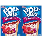 Kelloggs Pop-Tarts Toaster Pastries - Frosted Raspberry - 8 ct - 2 pk