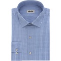 Unlisted by Kenneth Cole Mens Dress Shirt Slim Fit Checks and Stripes (Patterned)
