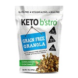 Keto Bstro - Nut Granola, Low Carb, Grain-Free, No Sugar Added (Coconut Cinnamon)