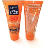 Kiss My Face Face Factor Face + Neck Sunscreen SPF 50 2 OZ (Pack of 2)