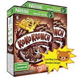 2 Boxes Nestle Koko Krunch Chocolate Wheat Curls Breakfast Cereal - 11.64oz (330g) per Box