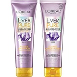 LOreal Paris Hair Care EverPure Blonde Sulfate Free Shampoo and Conditioner Kit for Color-Treated Hair, Neutralizes Brass + Balances, For Blonde Hair, Combo (8.5 Fl; Oz each) (Pack