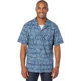 L.L.Bean Tropics Shirt Short Sleeve Slightly Fitted Print