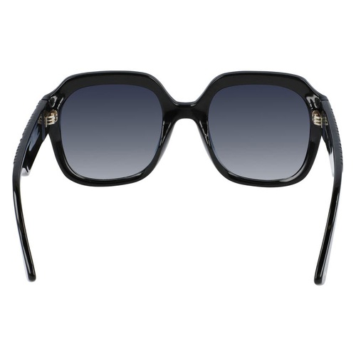  Longchamp Heritage 54mm Gradient Square Sunglasses_BLACK/ BLACK