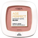 LOreal Paris Age Perfect Radiant Satin Blush with Camellia Oil, Rosewood