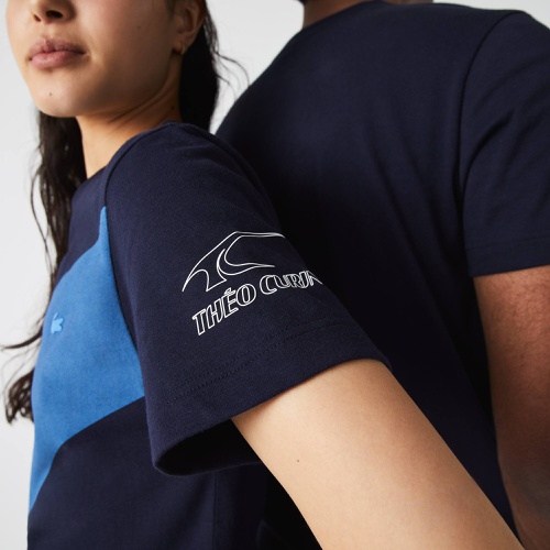 라코스테 Lacoste Unisex SPORT x Theo Curin Graphic Jersey T-Shirt