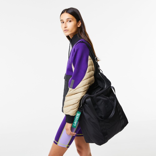 라코스테 Lacoste Womens Branded Handle Large Tote Bag