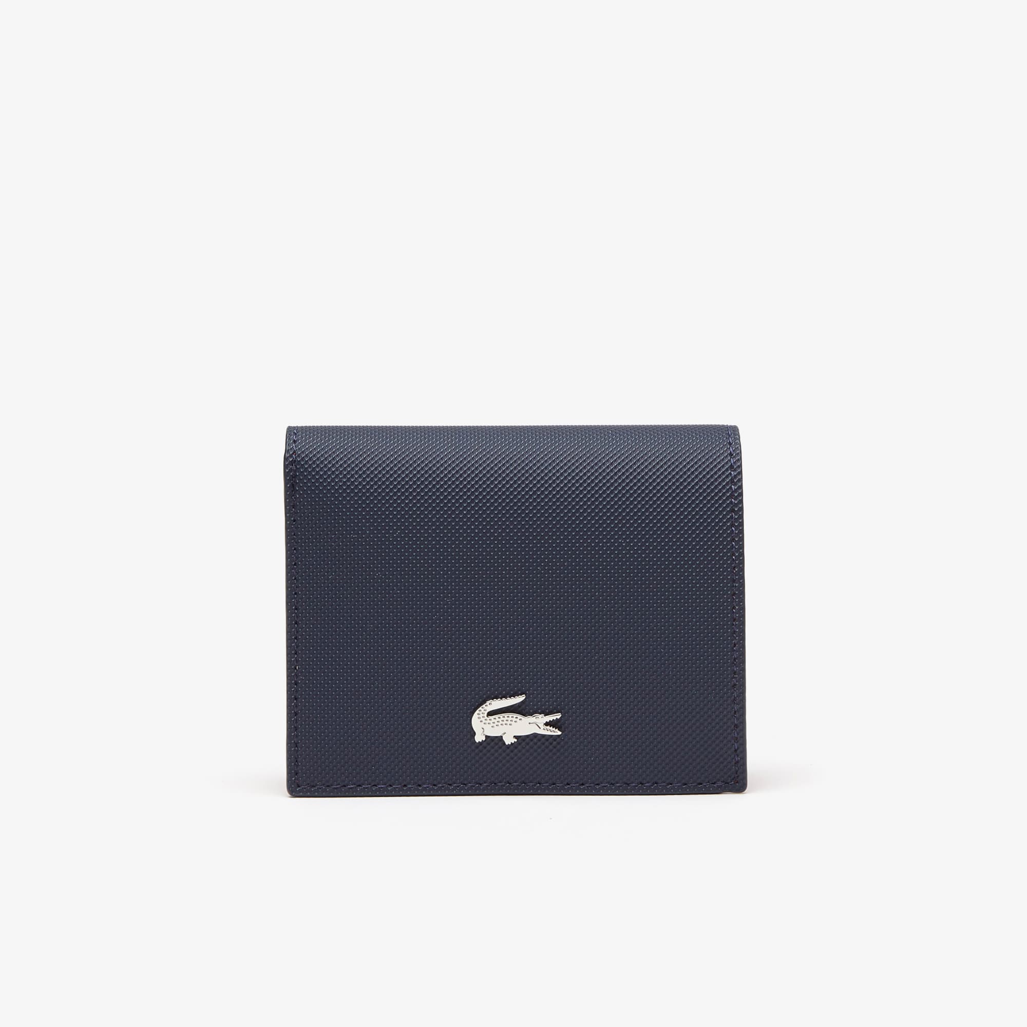 Lacoste Womens Anna Small Snap Folding Wallet