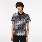Lacoste Active Movement Two-Tone Printed Polo