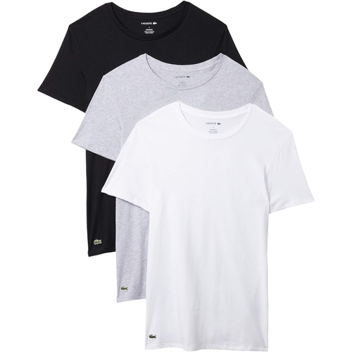 라코스테 Lacoste 3-Pack Crew Neck Slim Fit Essential T-Shirt
