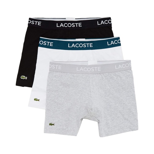 라코스테 Lacoste Boxer Briefs 3-Pack Casual Classic