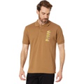 Mens Lacoste Short Sleeve Stacked Timeline Croc Polo Shirt
