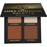Lamora Contour Palette Powder Contour Kit - Contouring Makeup Palette With Mirror - 4 Highly Pigmented Matte Colors For Contouring And Highlighting - Vegan, Cruelty Free And Hypoallergeni
