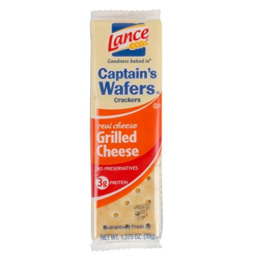  Lance Captains Wafers Grilled Cheese Sandwich Crackers [20-Count Caddy]
