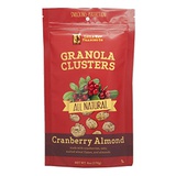 Leila Bay Trading Company Granola Clusters, Cranberry Almond, 6 Ounce