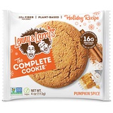 Lenny & Larrys The Complete Cookie, Pumpkin Spice, 4 Ounce Cookies - 12 Count, Soft Baked, Vegan and Non GMO Protein Cookies